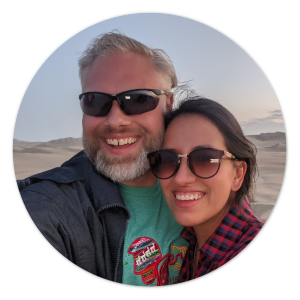 Photo of Housby Consulting Services CEO and his Wife.